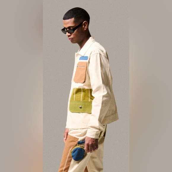 Market Rework Mens Workstation Overshirt Size L *Sold at Revolve* - Picture 2 of 8